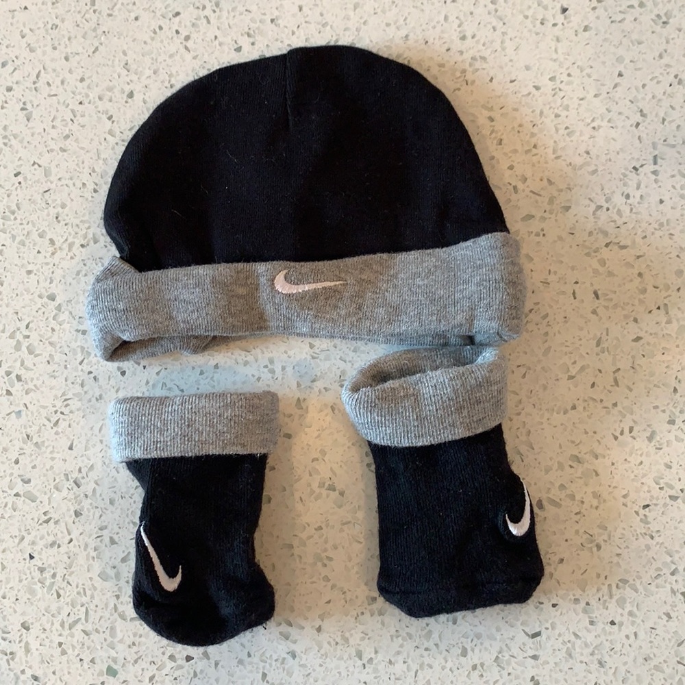 Baby Nike hat and socks